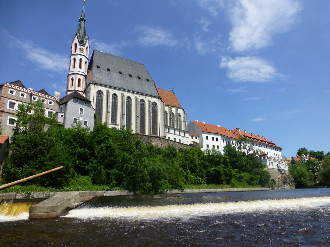 St. Vít church in Český Krumlov